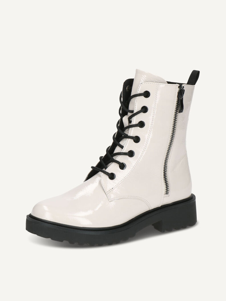 Stiefelette, WHITE NAPLAK, hi-res