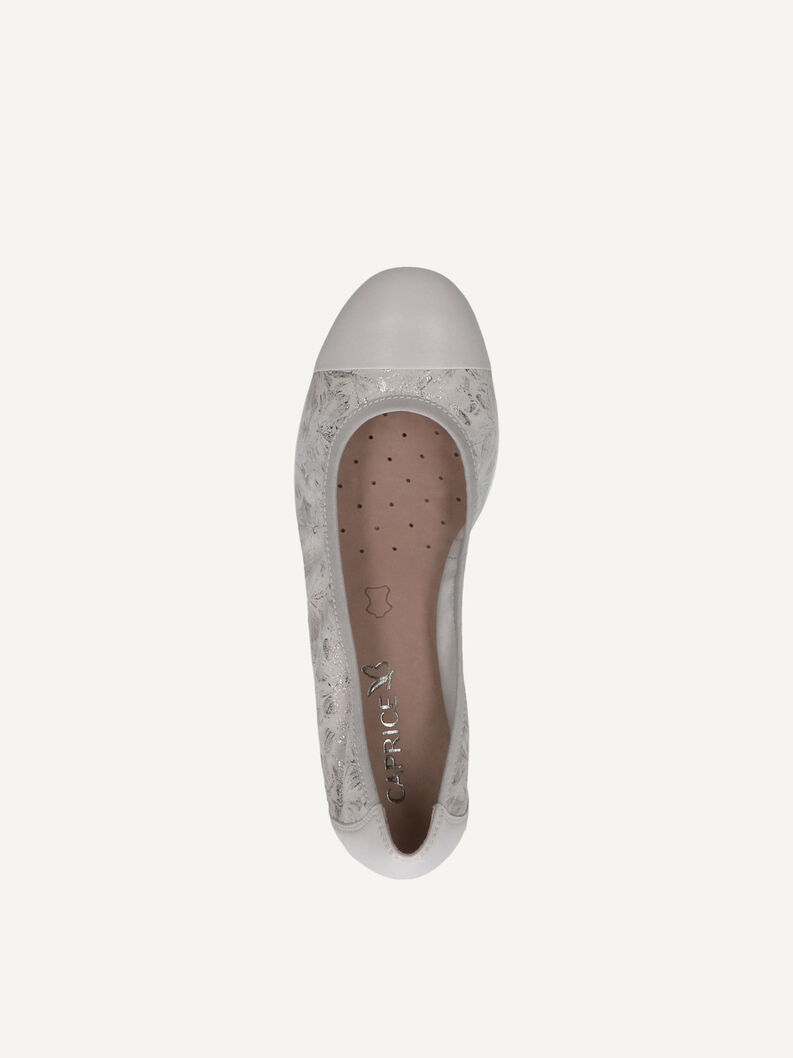 Ballerina, OFFWHITE/SILV., hi-res