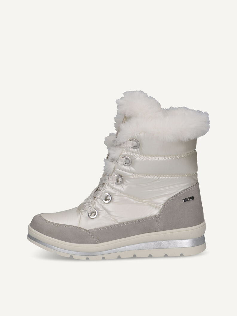 Stiefelette - weiß Warmfutter, PEARL COMB, hi-res