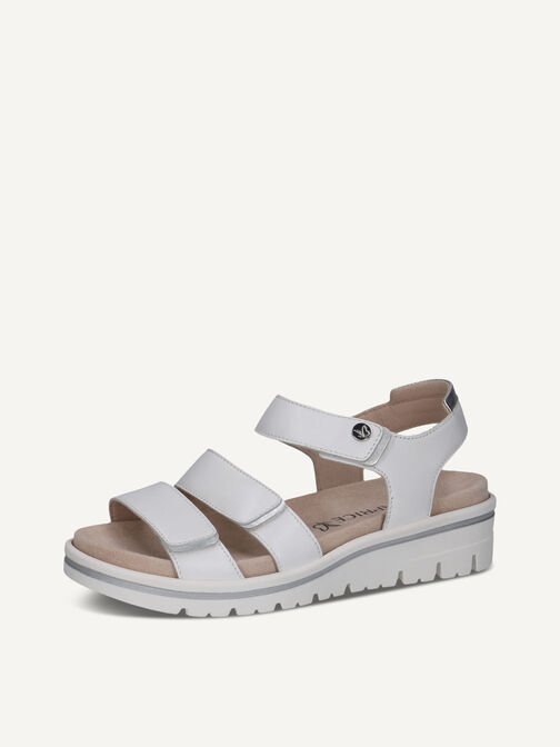 Sandale, WHITE/SILVER, hi-res