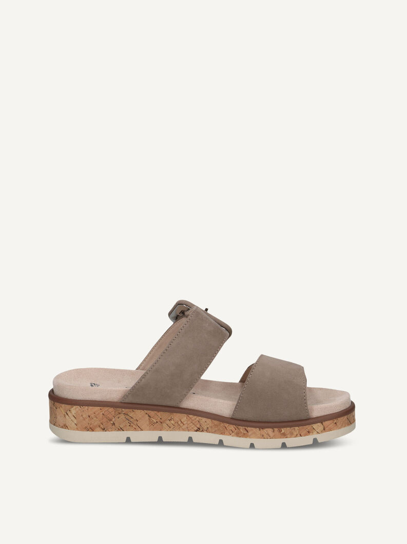Pantolette, TAUPE SUEDE, hi-res