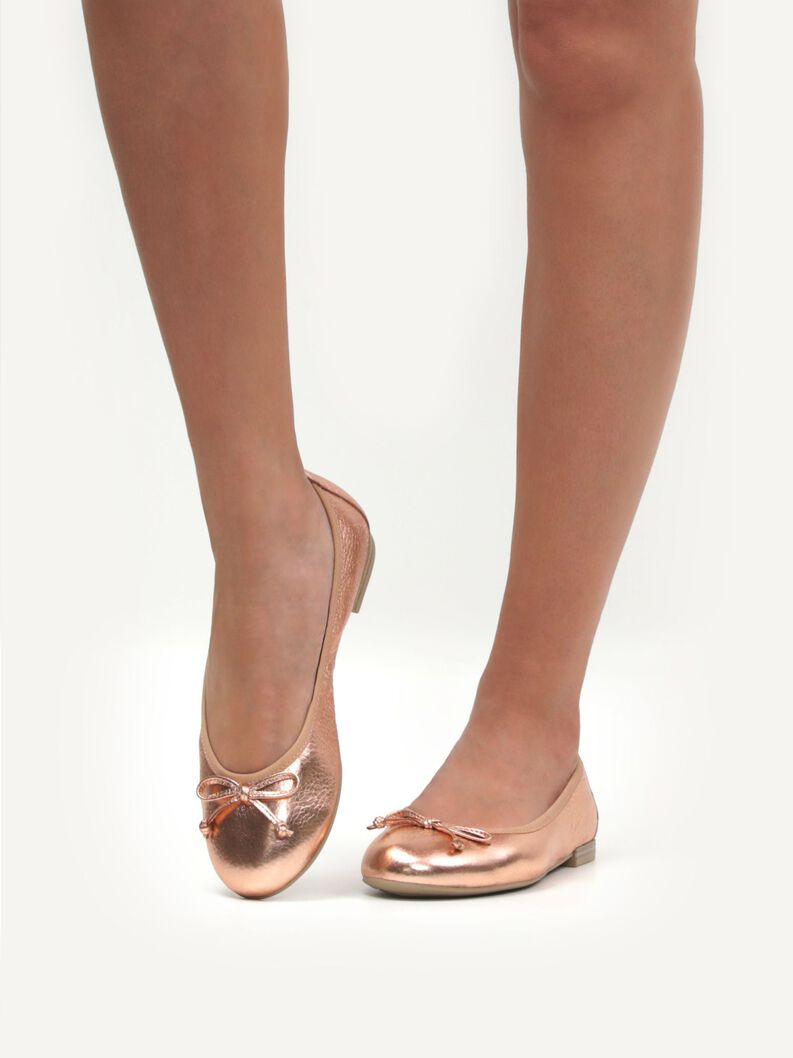 Lederballerina - metallic, ROSEG.MET.DEER, hi-res