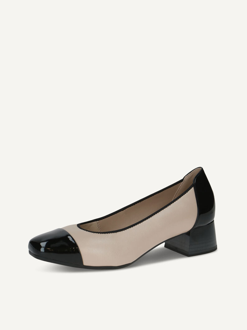 Pumps, BEIGE/BLACK, hi-res