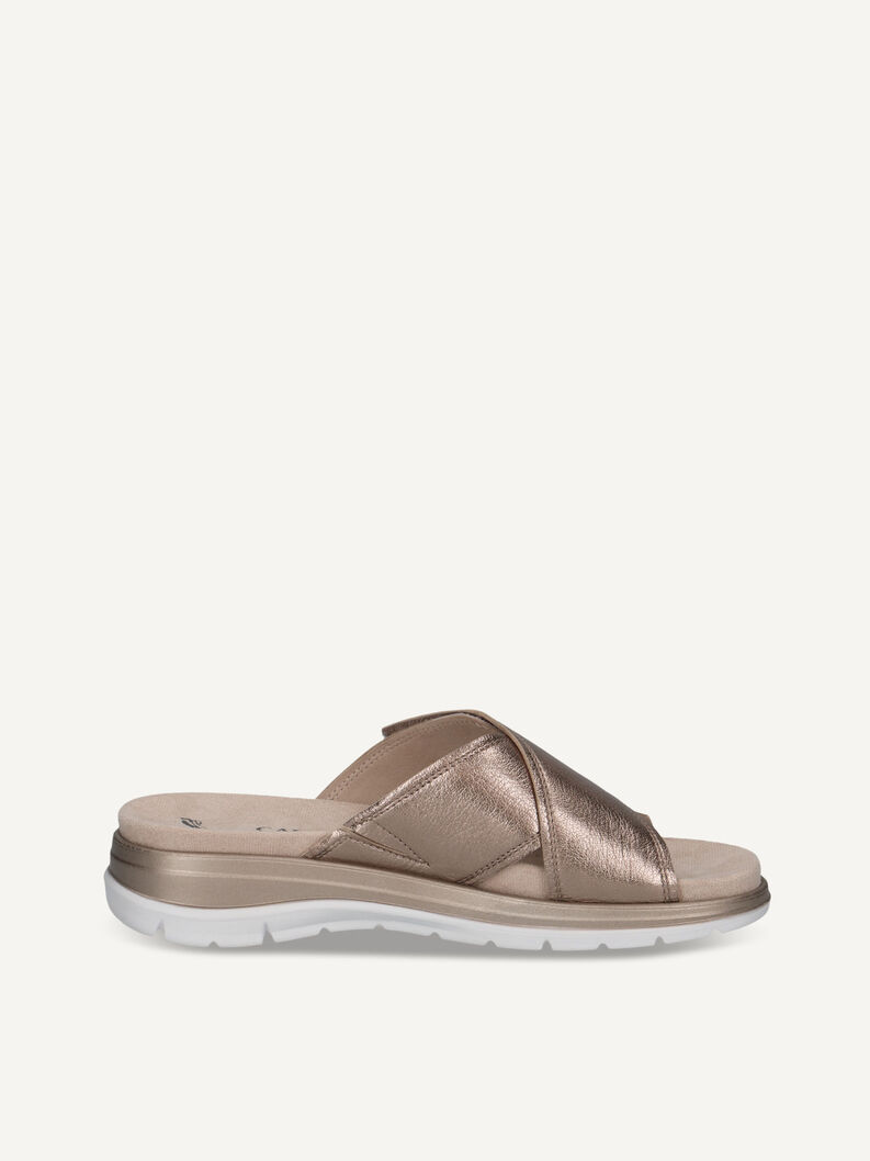 Pantolette, TAUPE METALLIC, hi-res