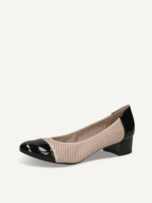 Pumps, BEIGE/BLACK, hi-res