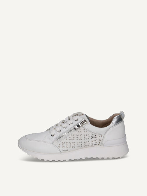 Sneaker, WHITE/SILVER, hi-res