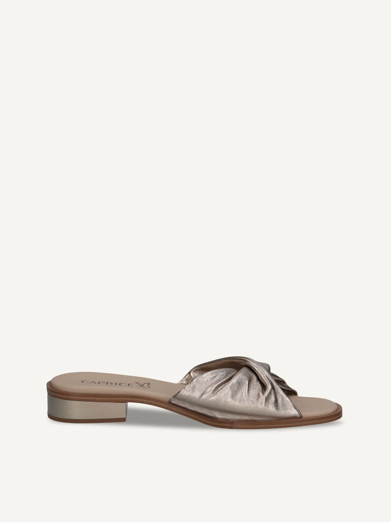 Pantolette, TAUPE METALLIC, hi-res