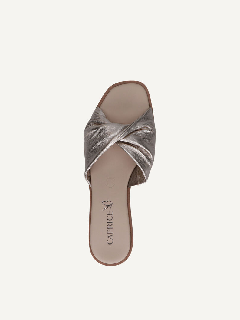 Pantolette, TAUPE METALLIC, hi-res