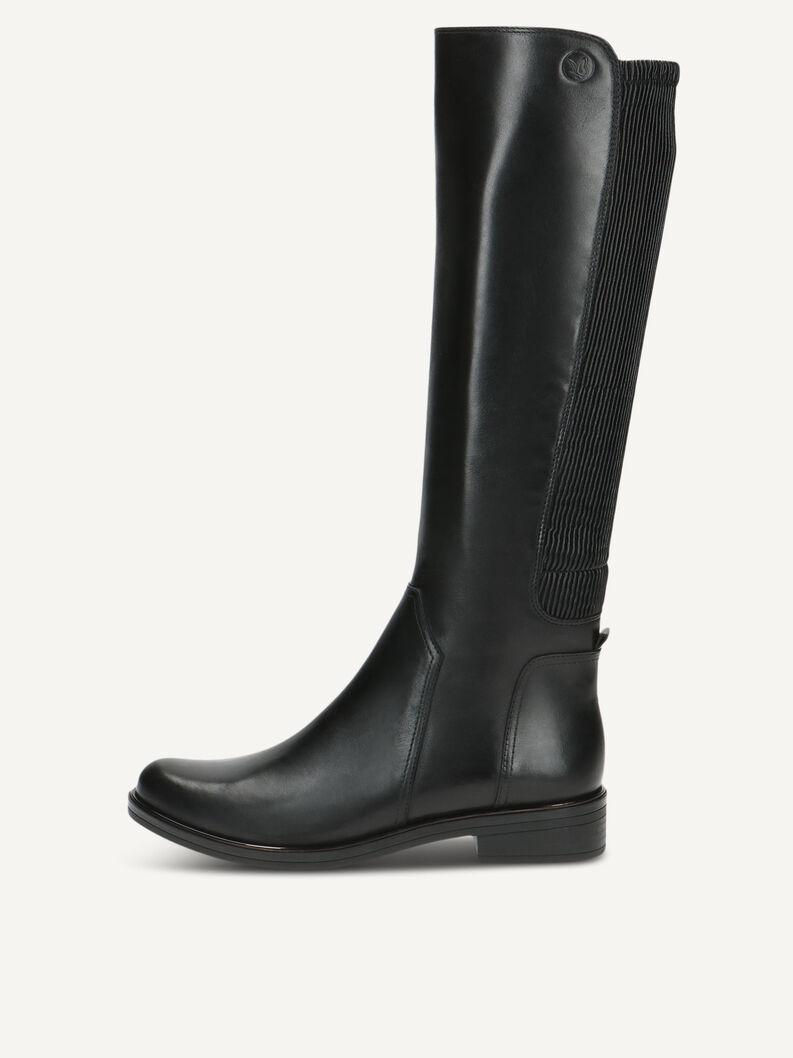 Lederstiefel - schwarz, BLACK COMB, hi-res