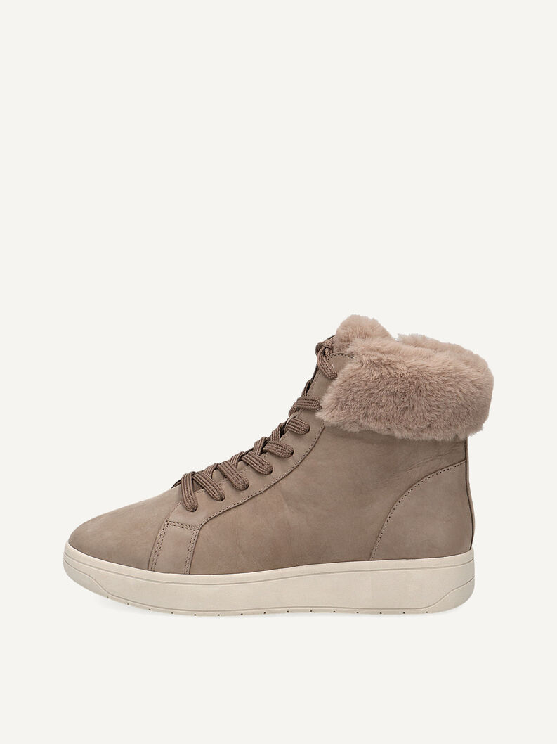 Lederstiefelette - braun Warmfutter, MUD NUBUC, hi-res