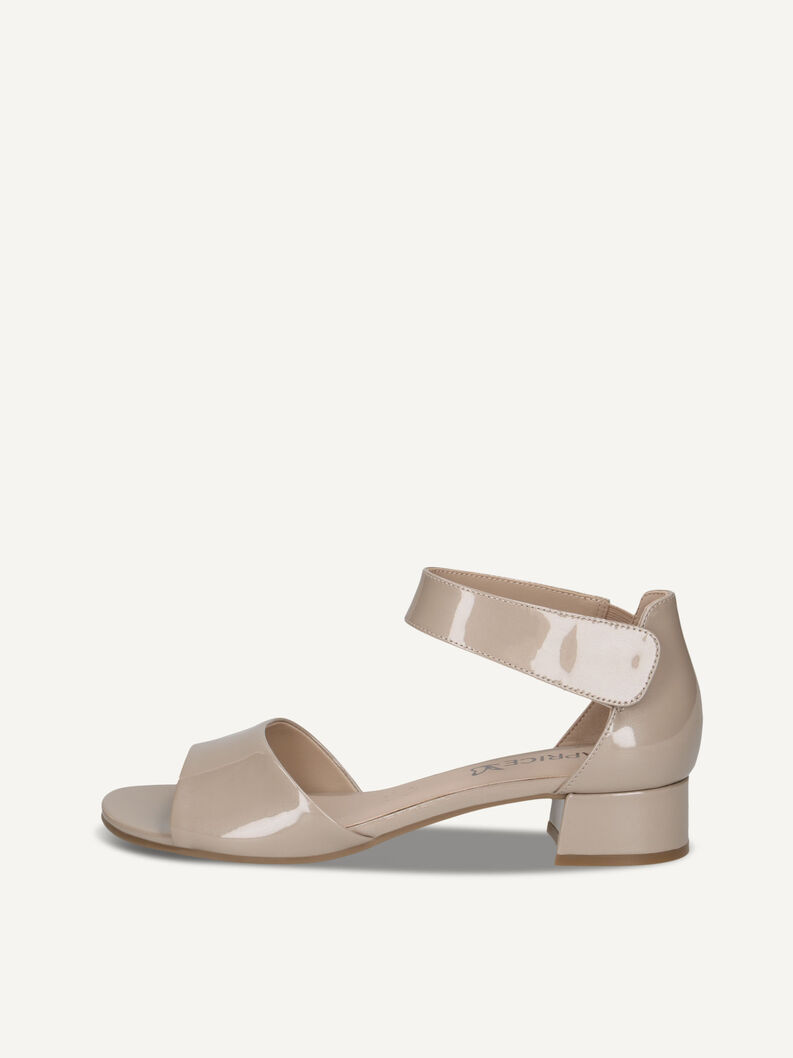 Sandalette, BEIGE PATENT, hi-res