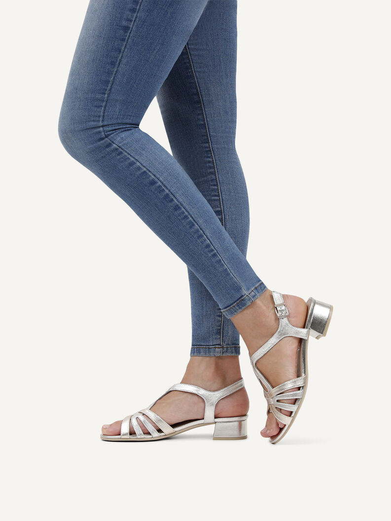 Sandalette, SILVER/GOLD, hi-res