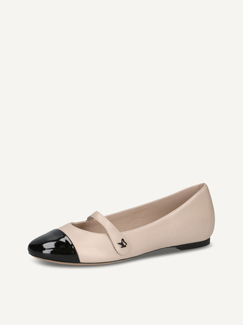 Ballerina, BEIGE/BLACK, hi-res