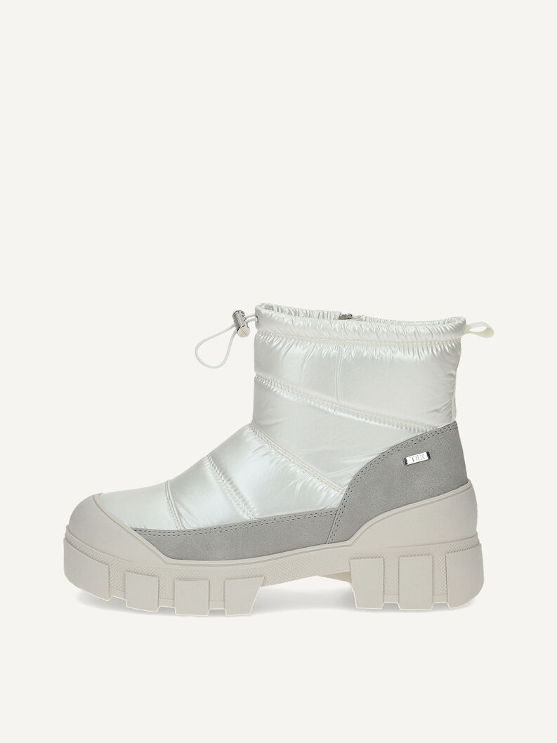 Stiefelette - weiß Warmfutter, PEARL COMB, hi-res