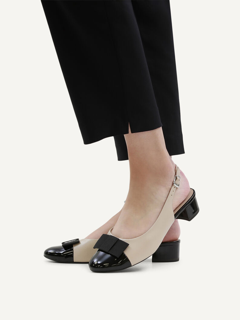 Slingpumps - beige, BEIGE COMB, hi-res