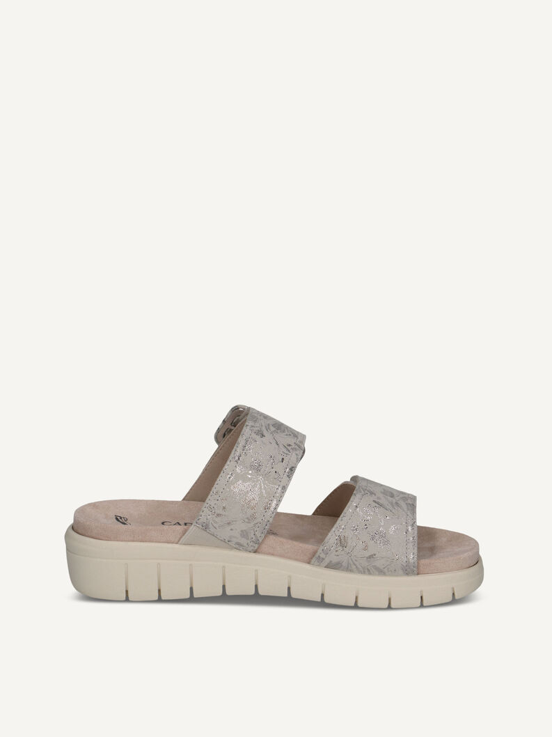 Pantolette, OFFWHITE/SILV., hi-res