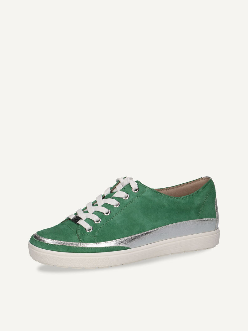 Ledersneaker - grün, GREEN SUEDE, hi-res