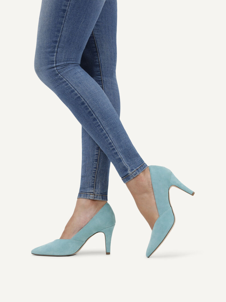 Pumps, LT.BLUE SUEDE, hi-res