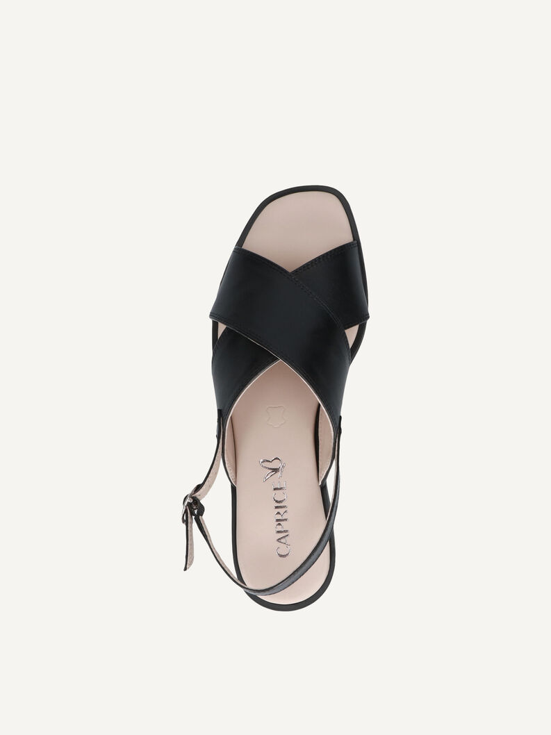 Sandalette, BLACK NAPPA, hi-res