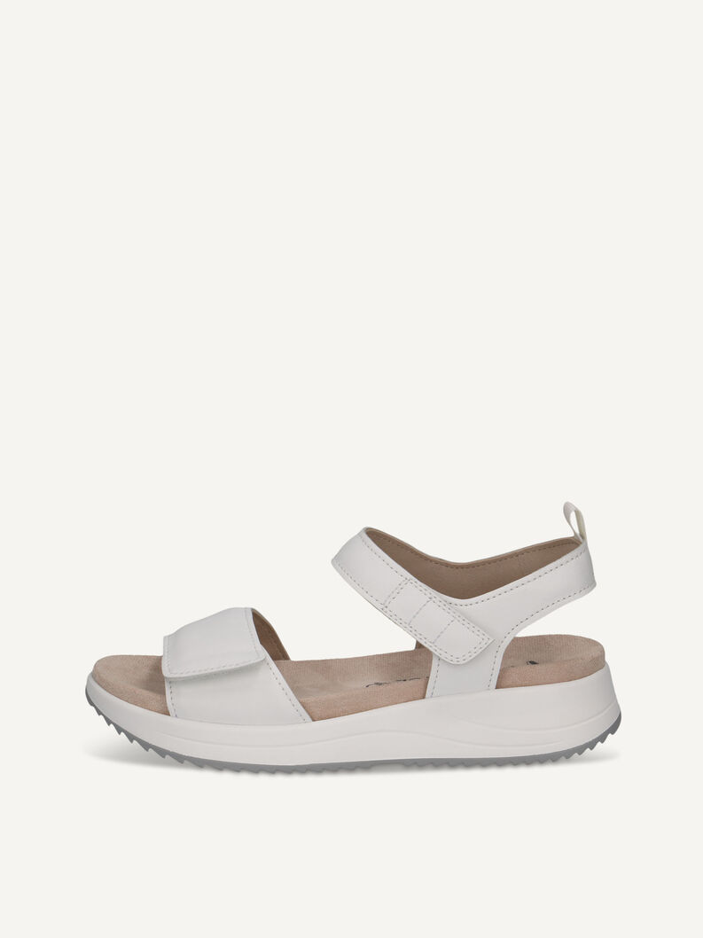 Sandale, WHITE NAPPA, hi-res