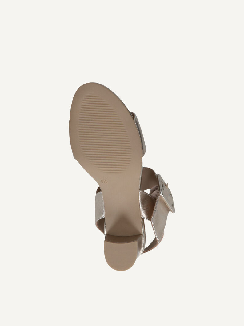 Sandalette, LT.GOLD METAL., hi-res