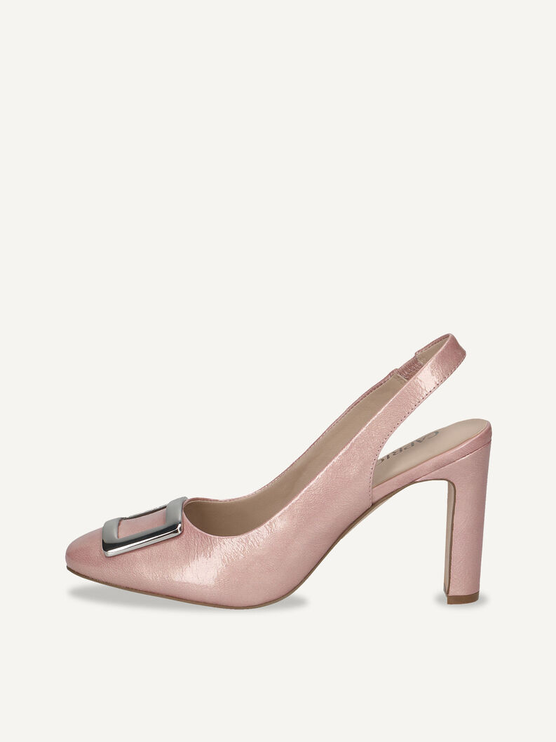 Lederslingpumps - rosa, PAST.PINK NAPL, hi-res