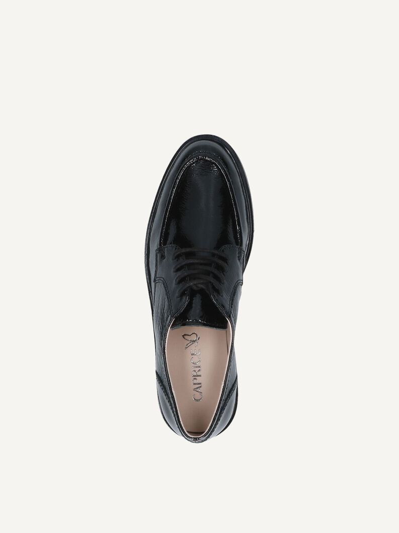 Halbschuh, BLACK NAPLAK, hi-res