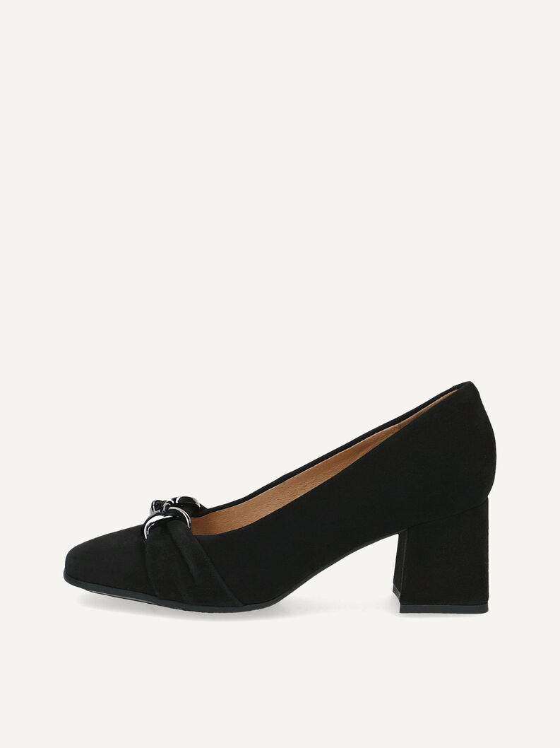 Lederslipper - schwarz, BLACK SUEDE, hi-res