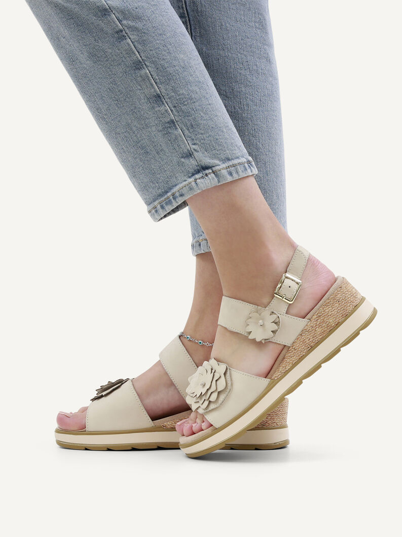 Sandale, SNOW NUBUC, hi-res