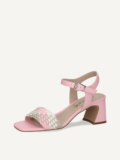 Sandale à talon - rose, ROSE COMB, hi-res