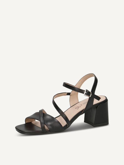 Sandalette, BLACK NAPPA, hi-res