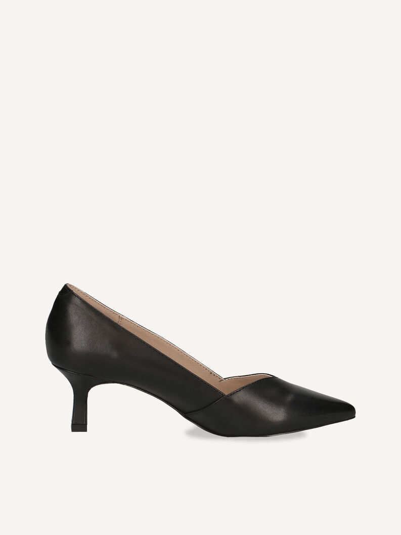 Lederpumps - schwarz, BLACK NAPPA, hi-res