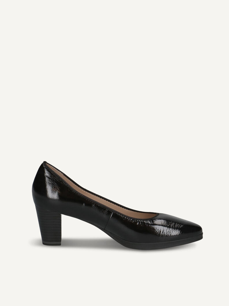 Pumps, BLACK NAPLAK, hi-res