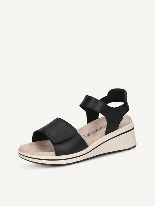 Sandalette, BLACK NAPPA, hi-res