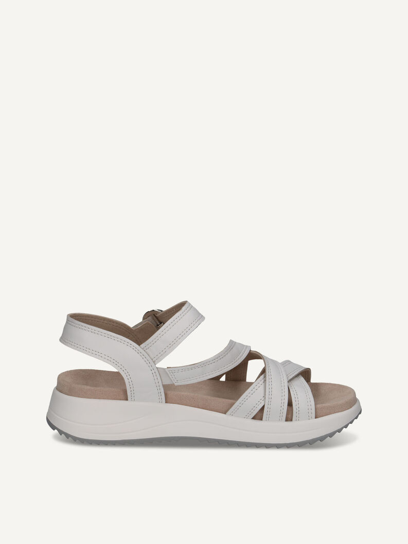 Sandale, WHITE NAPPA, hi-res