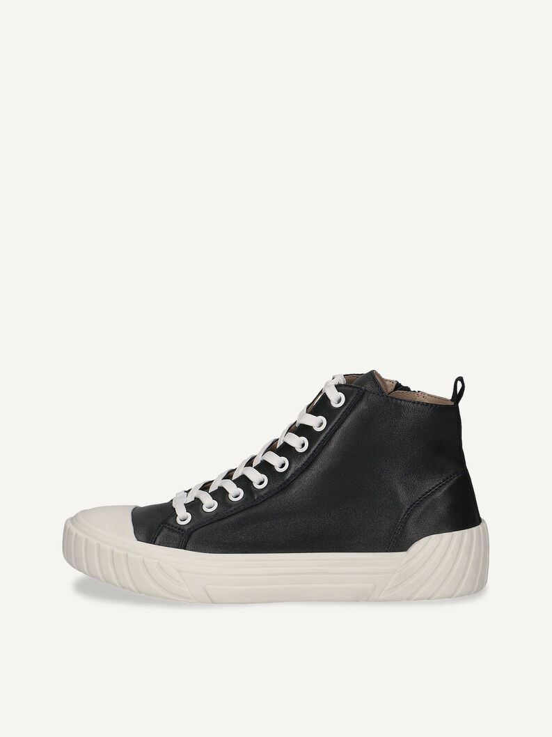Ledersneaker - blau, OCEAN SOFTNAP., hi-res
