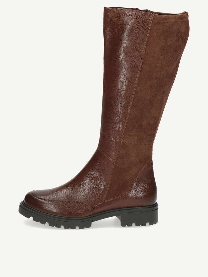 Lederstiefel - braun, NUT COMB, hi-res