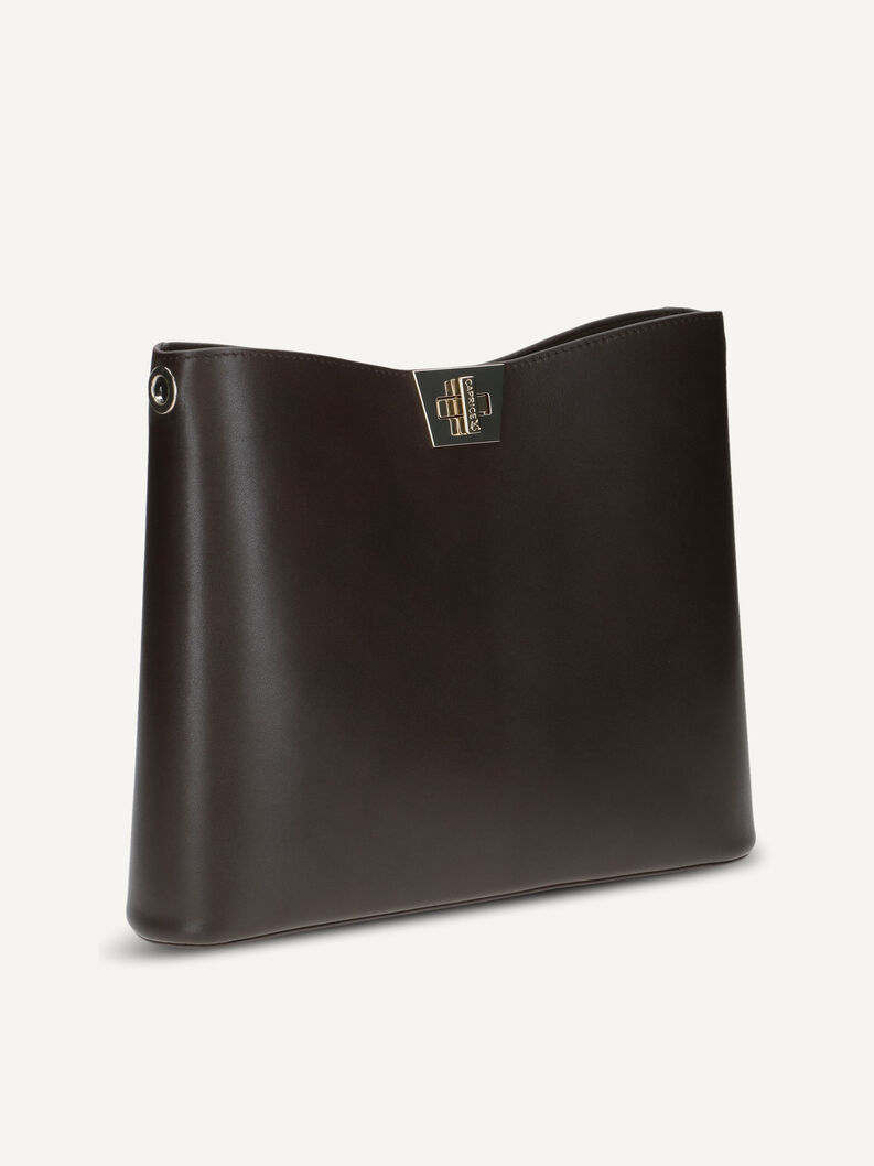 Handtasche, DK BROWN NAPPA, hi-res