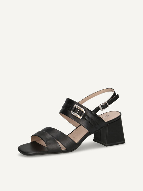 Sandalette, BLACK NAPPA, hi-res