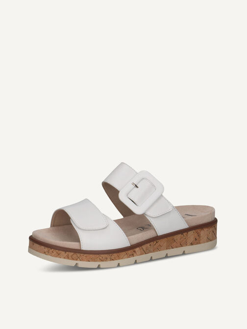 Slipper, WHITE NAPPA, hi-res