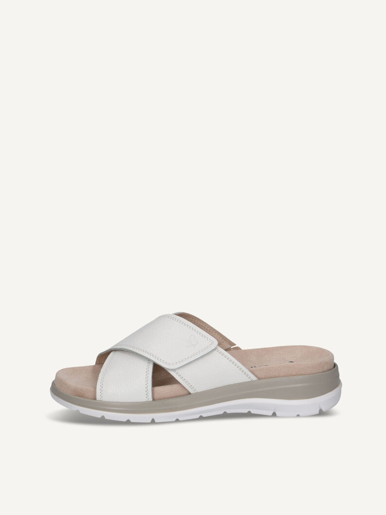 Slipper, WHITE NAPPA, hi-res