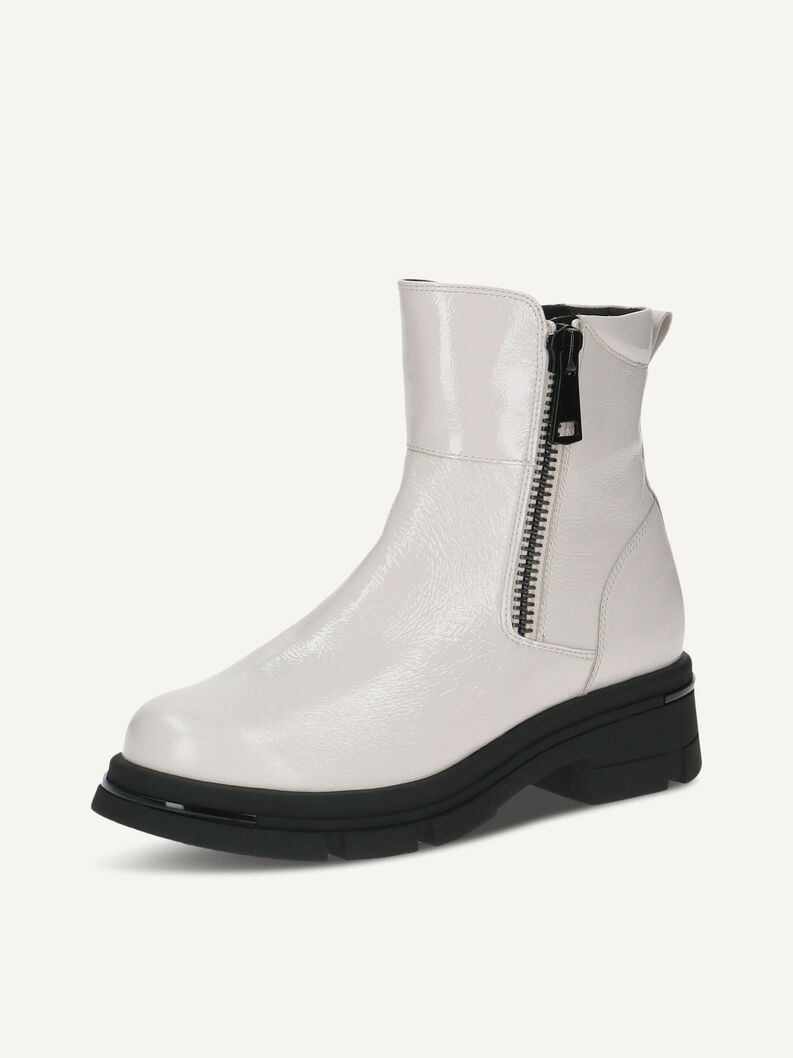 Stiefelette, WHITE NAPLAK, hi-res