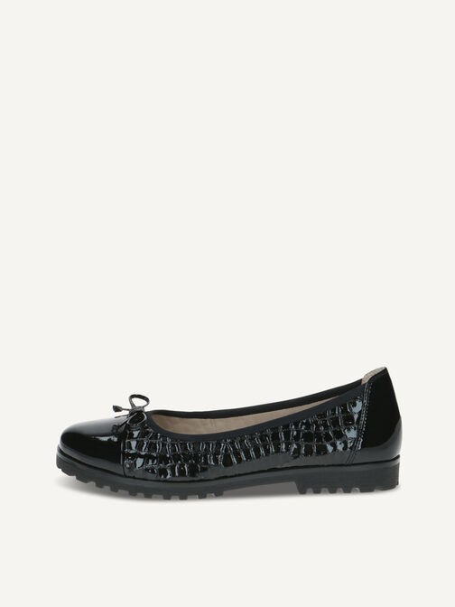 Ballerina, BLACK CROCO, hi-res