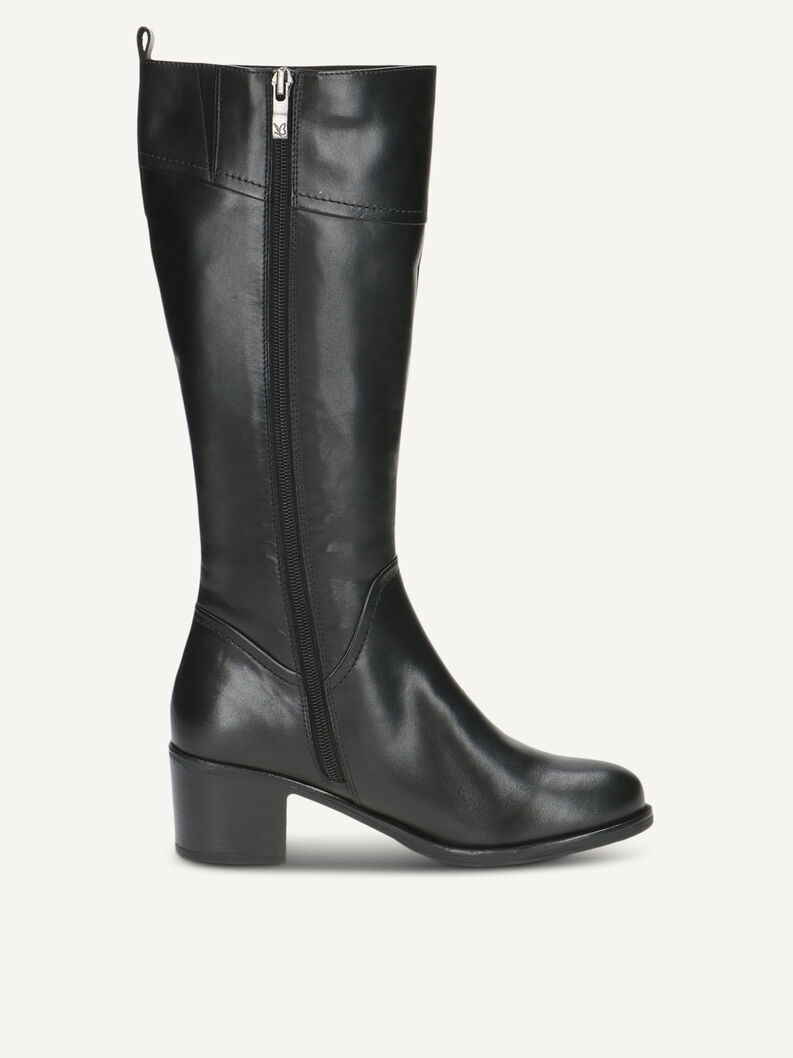 Lederstiefel - schwarz, BLACK NAPPA, hi-res