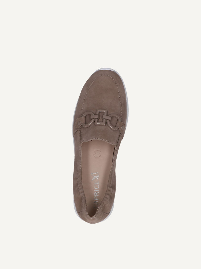 Lederslipper - braun, MUD SUEDE, hi-res