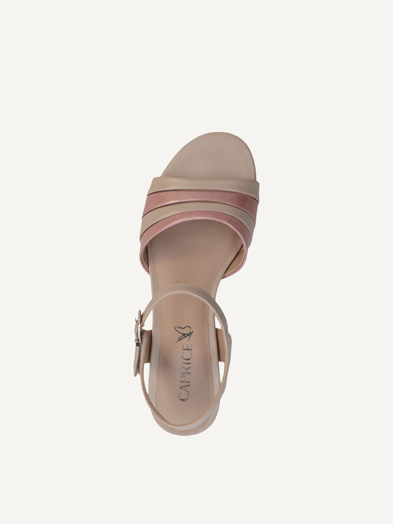 Sandalette, BEIGE/PINK, hi-res