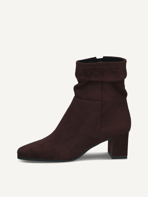 Bootie, DK BRN STRETCH, hi-res