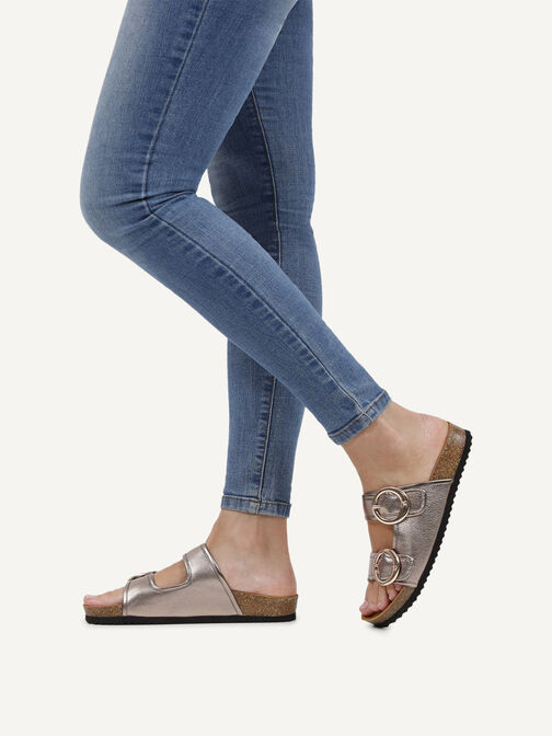 Mule, TAUPE METALLIC, hi-res