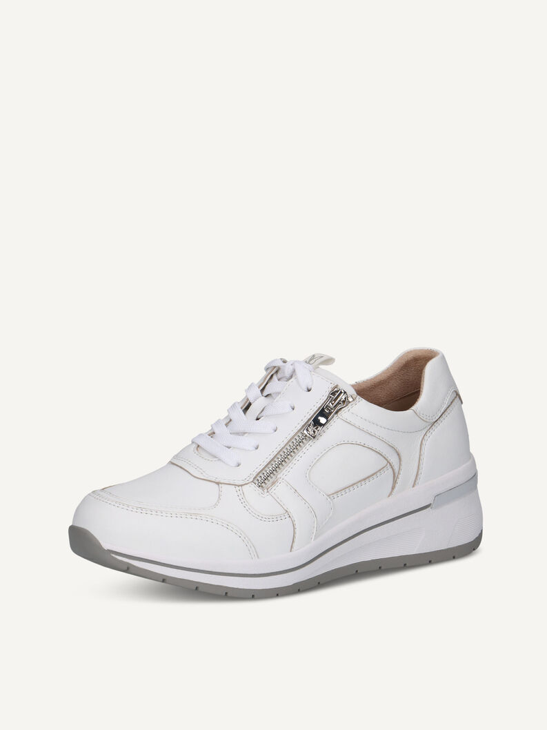 Sneaker, WHITE NAPPA, hi-res