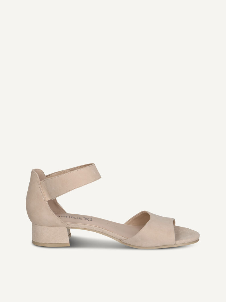 Sandalette, BEIGE SUEDE, hi-res